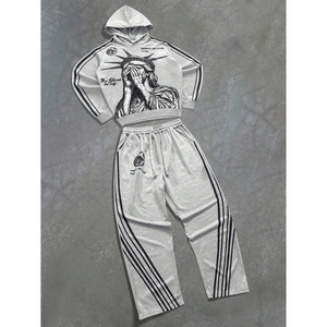 ชุดวอร์มเล่นกีฬาของผู้ชายชุดวอร์มพิมพ์ลายชุดวอร์มขายดี - Product Image 1