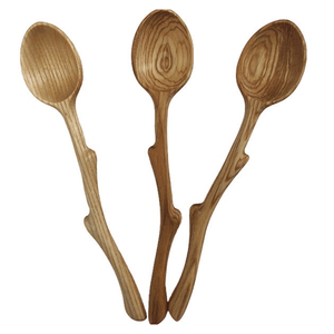 Cuillères en bois personnalisées pour les ensembles d'ustensiles de cuisine de marque Boutiques de souvenirs et projets d'emballage de cadeaux - Product Image 1