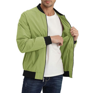 New Arrival 2026 Bomber <b>Jackets</b> For Men Custom Color Full Sleeve Bomber <b>Jacket</b> Winter Bomber <b>Jackets</b> OEM ODM Serviced - Product Image 1