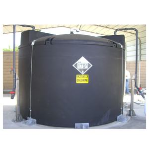 ถัง HDPE ทนสารเคมีแบบไม่มีตะเข็บสำหรับถังเก็บของเหลว HCl ป้องกันการรั่วซึมได้ดีกว่า - Product Image 4