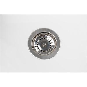 Lavabo Rettangolare Moderno in Pietra - 58x38 cm, da Parete, Finitura Opaca, per Uso Alberghiero - Product Image 2