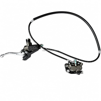JFGRACING CY Surron Ultra Bee Pre Bled Front Brake Kit Hydraulic Caliper Lever Hose Easy Install Electric Motorcycle Part