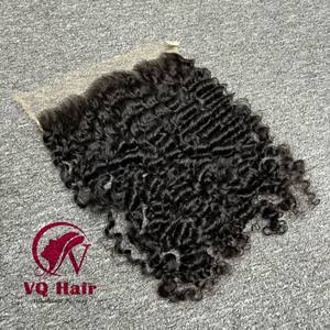 2024 vente chaude HD dentelle 13x6 frontal birman bouclés 100% extensions de cheveux humains vierges vietnamiens bruts non transformés - Product Image 2