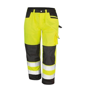 Customize High Vis Trousers Reflective Safety <b>Security</b> Work Machine Work Pant - Product Image 1