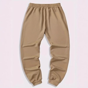 New Custom Casual <b>Canvas</b> <b>Waterproof</b> Eco-Friendly Breathable 100% Cotton Drawstring Closure Outdoor Sweatpants for Men Washed - Product Image 4