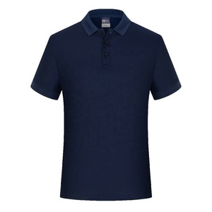 เสื้อยืดโปโลสำหรับผู้ชายเสื้อ100% โพลีเอสเตอร์พลัสไซส์พิมพ์ลายโลโก้แบบกำหนดเองขนาดเอเชีย - Product Image 4