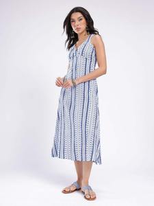 Suministro directo de fábrica elegante vestido Midi con estampado de Cachemira para eventos nocturnos y ocasiones especiales disponibles al mejor precio - Product Image 2