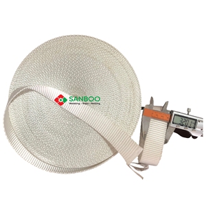 Cintas industriales personalizadas vietnamitas, cinturón de eslinga, cinta de poliéster Powerlift, tipo de ojo colorido para levantar - Product Image 1
