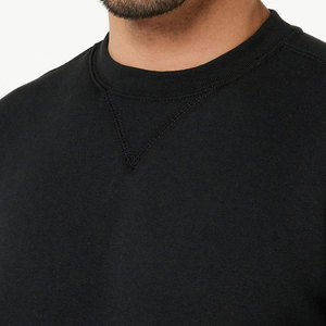 Sweat-shirt de haute qualité Basics Cotton Blended Oversize Heavyweight Plain Custom Logo Sweatshirts For Men's - Product Image 4
