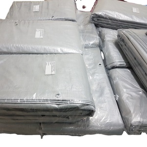 Bâche en PE en gros, imperméable, résistante aux UV, haute résistance, plastique laminé pour camions et construction - Product Image 2