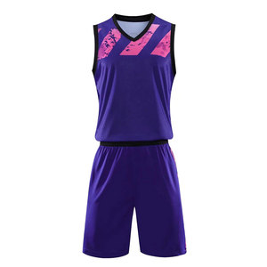 Top Quality <b>Men</b> Basketball Uniform Full Team Apparel With Jersey <b>Shorts</b> Lightweight Durable Sports Wear Perfect Adult Players - Product Image 1