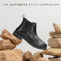 Chaussures en cuir de veau élégantes et confortables pour hommes, chaussures de bureau et de fête, chaussures en cuir de veau véritable.
