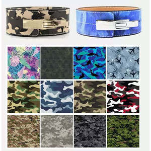 Cinturón de cuero de lujo de piel de vaca con hebilla de acero con diseño de palanca cinturones de cuero genuino de Pakistán - Product Image 3