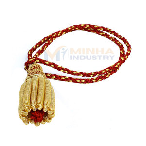 Nœuds d'épée décoratifs, glands tressés de qualité supérieure pour robes et costumes, nœuds d'épée tressés ornés - Product Image 1