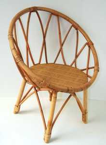 เก้าอี้โซฟาหวายแบบพกพาเฟอร์นิเจอร์สำหรับงานกลางแจ้งดีไซน์ใหม่สไตล์โมเดิร์นสำหรับลานสำหรับเด็กห้องนอนห้องนอนไม้ไผ่ - Product Image 5