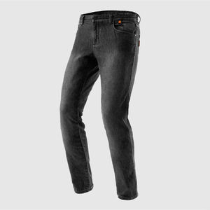 Pantalons en jean de moto à coupe régulière, nouveau style, vente chaude, vente directe d'usine, pantalons en jean de moto à taille élastique tendance - Product Image 1
