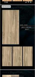 Baldosas cerámicas modernas de alto brillo de 600x1200mm, antimanchas y duraderas para uso comercial y residencial - Product Image 3