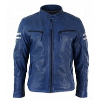 Blouson d'hiver en cuir de mouton véritable pour homme, coupe slim, réversible, imperméable, écologique, séchage rapide, coupe-vent épais