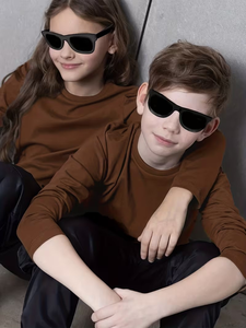 Custom Super Soft Girls Short Sleeve T-Shirt Promotional Blank Collection Bangladesh Casual Knitted Fabric Custom Size Printed - Product Image 5