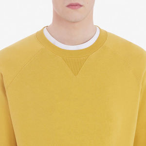 Sudadera básica con logotipo personalizado a precios económicos, sudadera de mezcla de algodón, sudadera de manga larga para hombre con cuello redondo, diseño novedoso 2025 - Product Image 3