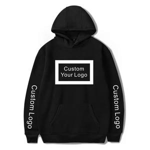 Vente en gros de sweat-shirts en coton 100% lourd, impression personnalisée, surdimensionné, homme, pull à capuche uni, fermeture éclair intégrale, streetwear - Product Image 2