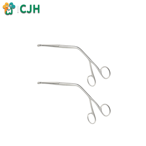 คีมจับท่อช่วยหายใจสแตนเลสทางการแพทย์คุณภาพสูง CJH สำหรับการผ่าตัดสัตว์และใช้กับสัตว์ - Product Image 3