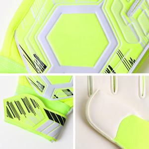 Gants de gardien de but de football professionnels personnalisés - Latex allemand - Logo de football en PVC OEM - Impression couleur - Type sport - Product Image 5