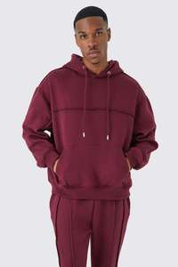 Fabricant de vêtements OEM, sur mesure, appliqué délavé, broderie, survêtement à jambes larges à deux pièces, pull unisexe, survêtement - Product Image 5