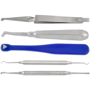 Kit de instrumentos de implante Dental Manual profesional, herramientas de ortodoncia quirúrgica, dentistas, certificación CE, etiqueta privada OEM disponible - Product Image 3