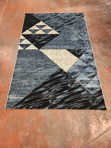Alfombra Moderna Adiva de Pelo Alto, Resistente a las Manchas, Fabricada a Máquina, de Polipropileno Turco, con Patrón Abstracto Tallado, Origen Gaziantep, Venta al por Mayor - Product Image 6