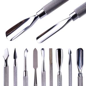 Herramienta de belleza profesional: cortauñas para cutículas chapadas en oro de acero inoxidable para dedos de las manos y los pies - Product Image 6