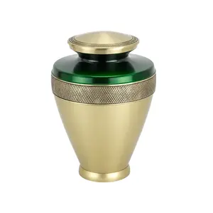 Urna de Cremación de Metal de Diseño Único Más Vendida a Precio de Mayoreo, Urna Clásica de Diseño Único para Cenizas Humanas - Product Image 1