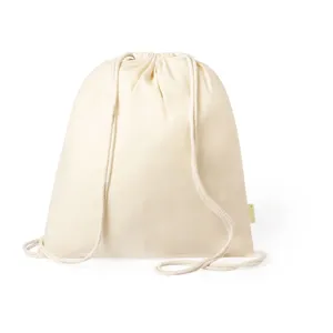 Zaino in Cotone Biologico Tibak, Gadget Promozionale Ecologico - Product Image 1