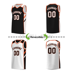 Camiseta de baloncesto personalizada Ropa de baloncesto Diseños de uniformes 100% poliéster Patrón de equipo juvenil Conjuntos de sublimación - Product Image 4