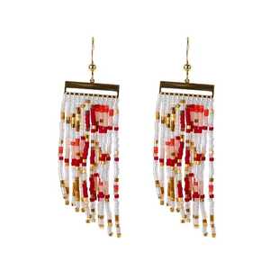 Pendientes de Lujo Hechos a Mano con Cuentas de Semillas en Forma de Pájaro 2025 de Alta Calidad Personalizables - Product Image 3