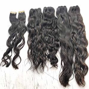 High Quality Indian Remy Weave Hair Extensions Double Drawn Raw Human Hair Bundles Virgin Unprocessed Curly Loose Deep Wave - Product Image 2