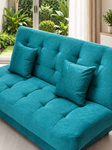 Sofá Cama Tufted Velva Tosca Convertible Tapizado para Sala de Estar, Habitación de Invitados, Apartamento, Hotel - Fabricante de Sofás - Product Image 4