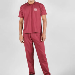 100% coton hommes Slim Fit T-Shirt & Pantalon ensemble respirant Durable T-Shirt & Pantalon ensemble pour la vente en ligne - Product Image 4