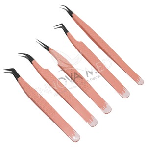 Ensemble de pinces à cils Volume professionnel pince à épiler Extension de cils pour outils de soins de beauté pince à cils pêche à bas prix - Product Image 5