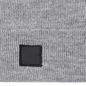 Bonnet en tricot unisexe pour adultes, personnalisable, respirant, imperméable, en spandex/coton, style streetwear, logo brodé 3D, vente en gros - Product Image 4