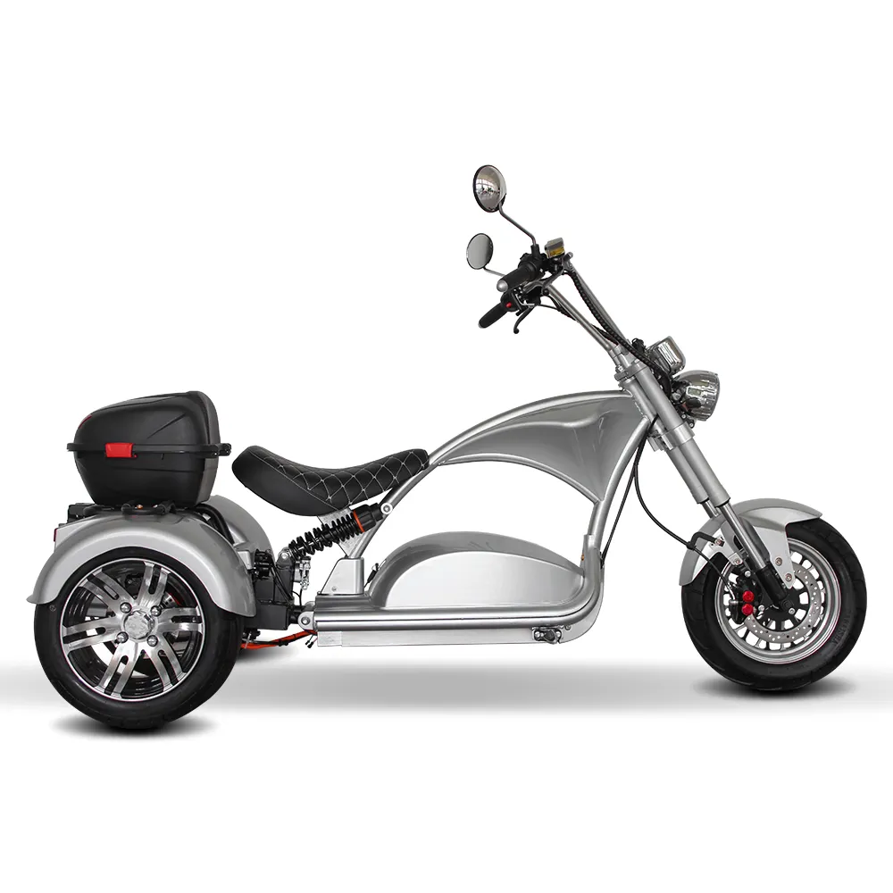 モデル3輪電動スクーター2000w60AH電動バイクcitycoco高速3輪三輪車トライクモデル