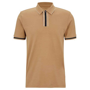 Camiseta Polo de Golf para Hombre, Uniforme Casual de Poliéster y Algodón, Marca OEM, Nueva, Venta al por Mayor, Personalizable con Logotipo Bordado e Impresión, 2024 - Product Image 1