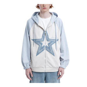 เสื้อฮู้ดผ้าฝ้าย100% สำหรับผู้ชายทรงหลวมมี3D ปักโลโก้สำหรับฤดูหนาว - Product Image 5