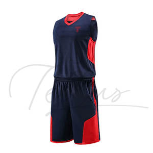 ชุดบาสเก็ตบอลแบบไม่มีแขนพิมพ์ลายตามสั่ง 100% โพลีเอสเตอร์ แห้งเร็ว ใช้ได้ทุกฤดู คุณภาพดี ราคาแข่งขัน - Product Image 5