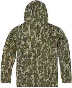 Sweat à capuche vintage de chasse OEM Performance Pullover avec cordon de serrage Léger Sweat en polaire d'extérieur pour hommes - Product Image 5