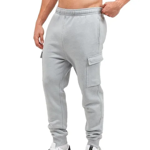OEM Pantalon de survêtement rayé brodé de logo à jambe droite et pantalon pour hommes en vente sur mesure - Product Image 2