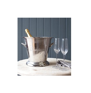 Porte-bouteille en métal, seau à glace, refroidisseur, décoration de table pour mariage, fête, maison, qualité supérieure, seau/tub à champagne glacé - Product Image 6