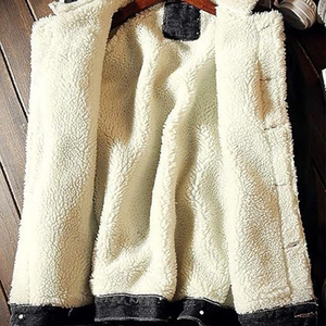 Chaqueta vaquera de diseño personalizado de alta calidad para hombre, estilo Vintage Hip Hop, bordado, decoración, botón frontal, pantalones vaqueros rasgados para invierno - Product Image 3