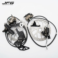 JFG YC Front and Rear Brake Assembly Disc Bracket Motorcycle Brake System for Surron Light Bee Ultra Bee Dirt Bike Upgrades