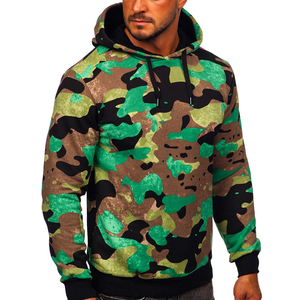 เสื้อฮู้ดสำหรับผู้ชายผ้าโพลีเอสเตอร์หนาแบบกำหนดเองได้100% - Product Image 6